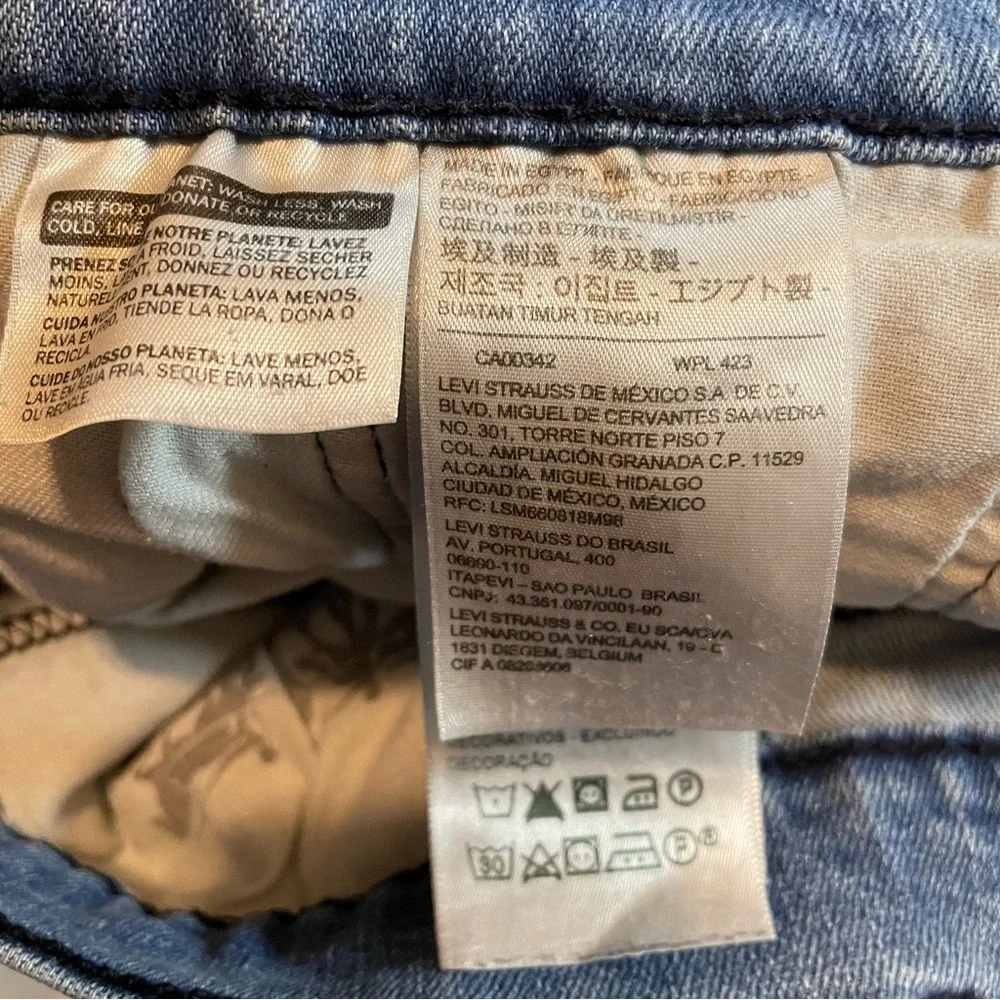 Levis 514 Mens Straight Fit Jeans Light Wash Blue Denim‎ 36x28 00514-1285